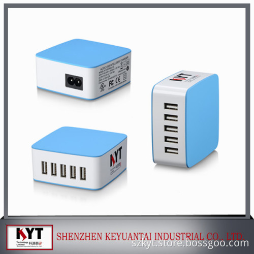 Hot sale US / EU / UK / Au /Korea 2*2.1a+3*1a max 7.8a universal adapter,universal travel adapter 5 usb port